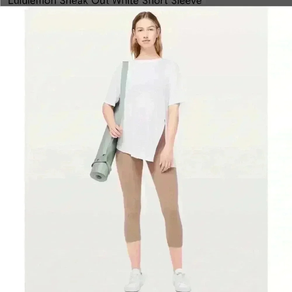Lululemon side tie burnout shirt